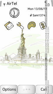 Statue Of Liberty tema screenshot