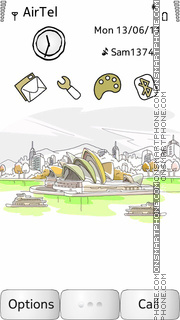 Capture d'écran Sydney Opera House thème