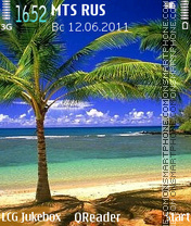 Tropics tema screenshot