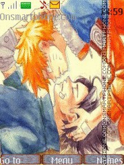 Capture d'écran Sasuke&Naruto (yaoi) thème