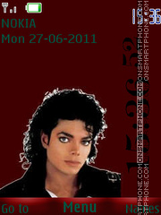 Capture d'écran Michael Jackson By ROMB39 thème