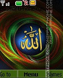Capture d'écran Allah 3 thème