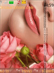 Capture d'écran Tenderness Roses thème