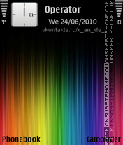 Colors es el tema de pantalla