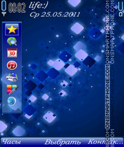 Capture d'écran Blue theme fp2 by derepa25 thème