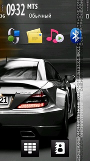 Capture d'écran Mercedes 3260 thème