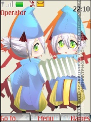 Capture d'écran Chibi zampakto by Mimiko thème