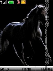 Mystic Dark Horse tema screenshot