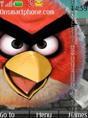 Скриншот темы Angrybirds