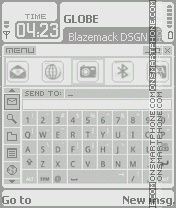 Grey x3 tema screenshot