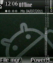 Android 002 es el tema de pantalla