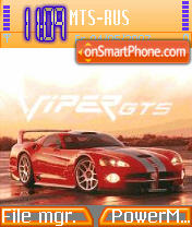 Viper Gts theme screenshot