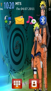Capture d'écran Naruto 2018 thème