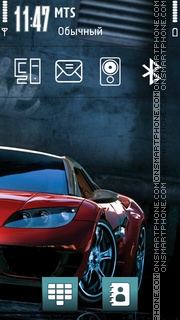Скриншот темы Porsche 06