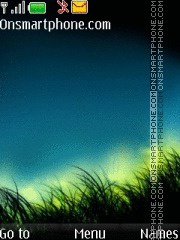 Night Grass 4d theme screenshot