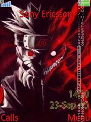 Capture d'écran Naruto Kyuubi thème