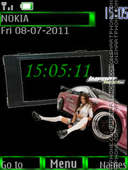 Girl And Auto 2 By ROMB39 theme screenshot