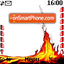 Скриншот темы Nokia Flame
