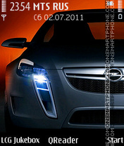 Скриншот темы Opel-GTC