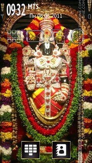 Capture d'écran Tirupati Balaji thème