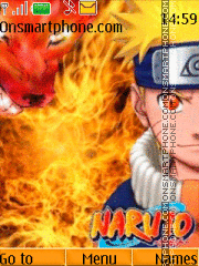 Naruto by halrefay tema screenshot