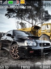 Capture d'écran Subaru WRX thème