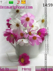 Capture d'écran Cosmos Flowers thème
