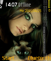 Catgirl theme screenshot