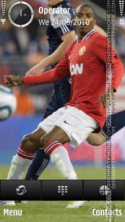 Young Manchester Utd tema screenshot