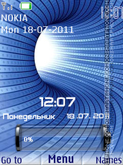 Capture d'écran Nokia Clock thème