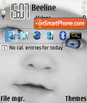Baby 03 tema screenshot