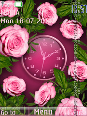 In roses theme screenshot