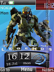 Halo Ultimate 3d theme screenshot
