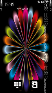 Rainbow Colors 03 es el tema de pantalla