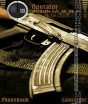 Capture d'écran AK-47 thème