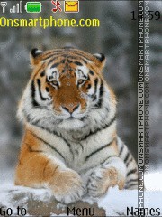 Capture d'écran Tiger thème