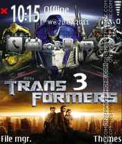 Capture d'écran Transformers 3 02 thème