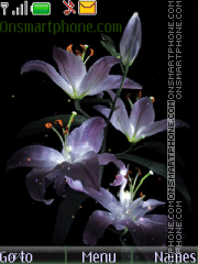 Flower magic tema screenshot