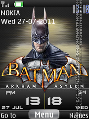 Batman Ultimate 3d tema screenshot