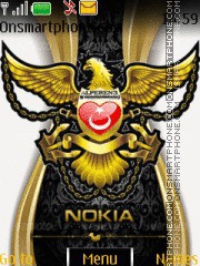 Nokia Gold theme screenshot