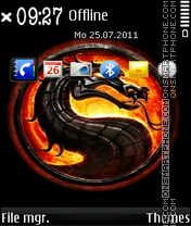 Capture d'écran Mortal Kombat 06 thème