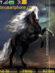 Animated Horse theme screenshot