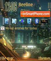 Capture d'écran ZZ New City 2.2 thème