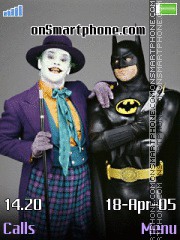 Batman & Joker es el tema de pantalla
