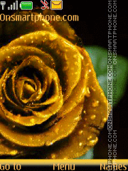 Golden Rose theme screenshot