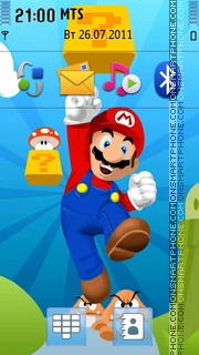 Super Mario Bros - Next Generation Theme-Screenshot
