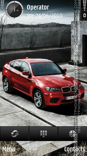Capture d'écran BMW M6 thème