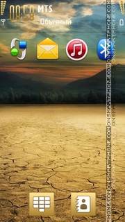 Скриншот темы Desert 06