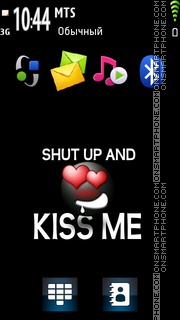 Скриншот темы Kiss Me 11