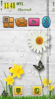 Springtime 01 tema screenshot
